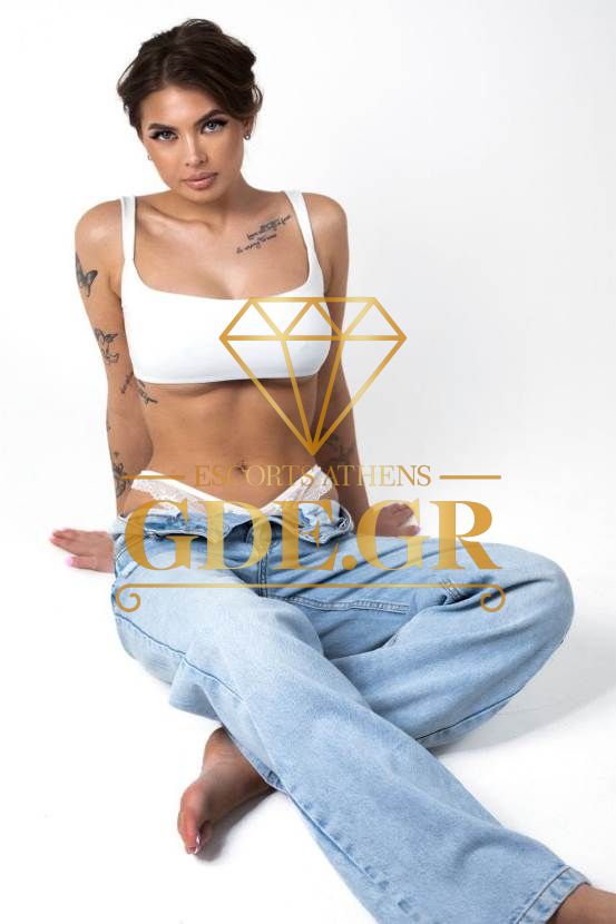 ESCORT SELENA 8 SENSUAL SKINNY BUSTY TOP VIP HOT EROTIC SEXY TATTED CALLGIRL VISITA ESCORT IN ATHENS SELENA