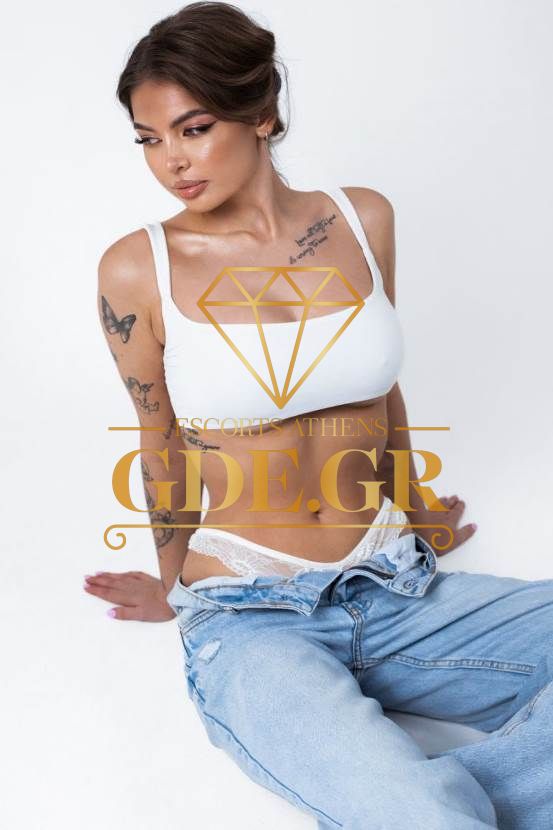 ESCORT SELENA 1 SENSUAL SKINNY BUSTY TOP VIP HOT EROTIC SEXY TATTED CALLGIRL VISITA ESCORT IN ATHENS SELENA
