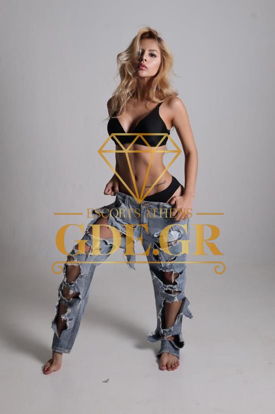 ESCORT CLARICE 11 SENSUAL EROTIC SKINNY SEXY BLONDE FIT MODEL VIP TOP CALLGIRL VISITA ESCORT IN ATHENS CLARICE
