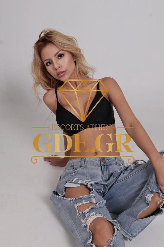 SENSUAL EROTIC SKINNY SEXY BLONDE FIT MODEL VIP TOP CALLGIRL VISITA ESCORT IN ATHENS CLARICE
